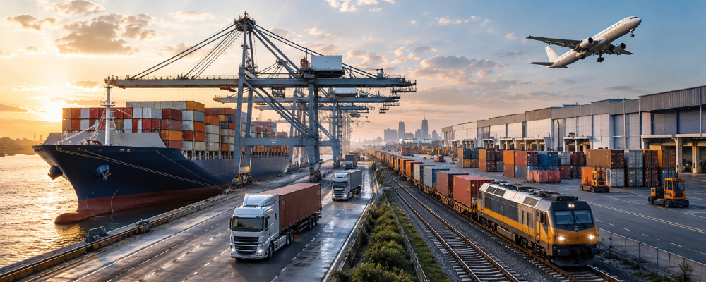 Logística e transporte internacional